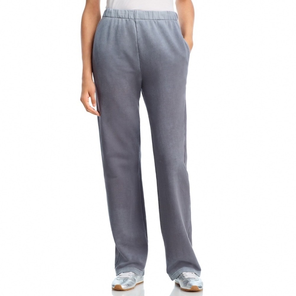 Cotton Citizen Roma‎ Sweatpants Vintage Natural Blue Straight Leg Large NEW